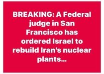 a federal judge has ordered Israel to rebuild Iran's nuke program.jpg