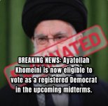 Khomeini can vote as dem.jpg